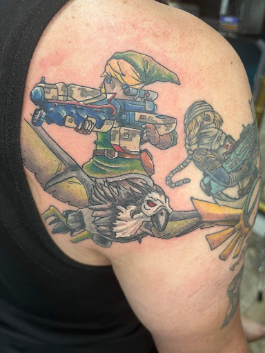Explore saw movie tattoo ideas, creative tattoo ideas in Buford, available at Wild Tribe Tattoos and Piercings
