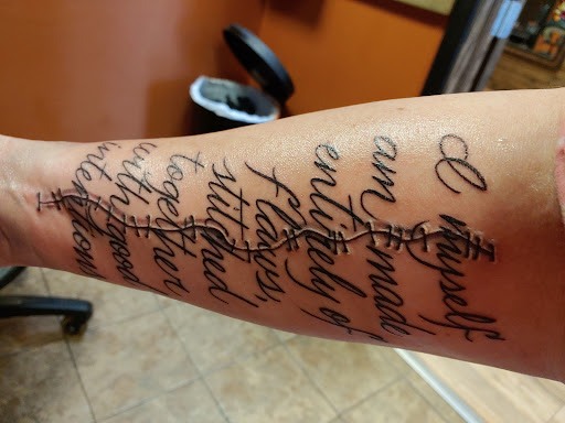 Explore tattoo ideas vines, creative tattoo ideas in Oshkosh, available at Big Guns Tattoo Oshkosh