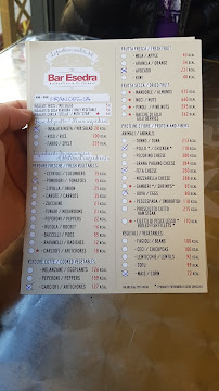 Café spécialisé dans les boissons expresso Bar Esedra à Cecina (la carte)