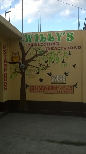 Serigrafía Willy's publicidad creativa