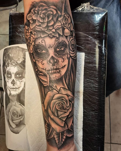 Explore law tattoo ideas, creative tattoo ideas in Denver, available at Denvers Competitive Ink