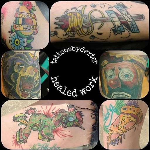 Explore mythical tattoo ideas, creative tattoo ideas in Mckinney, available at Borrowed Time Fine Art Gallery Tattoo Shop