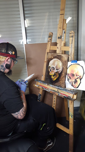 Explore marathon running tattoo ideas, creative tattoo ideas in Tucson, available at Broken Clover Tattoo and Piercing