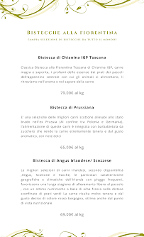 Carte du La Limonaia di Villa Senni Scarperia Ristorante Mugello - Fiorentina e Tortelli Ristoranti Mugello à Scarperia e San Piero