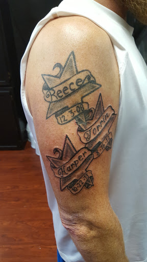Explore female tattoo cover up ideas, creative tattoo ideas in Lemoyne, available at Ego Ink Tattoo & Body Piercing Shop