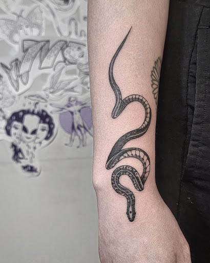 Explore let go let god tattoo ideas, creative tattoo ideas in Carbondale, available at Bonedale Tattoo