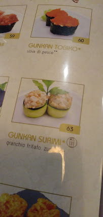 Menu / carte de RESTAURANT SAKAI à Montramito