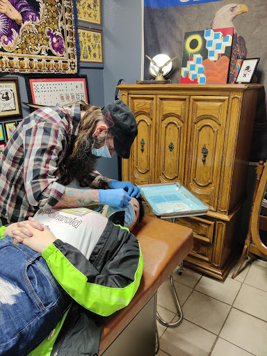 Explore rib cage tattoo ideas for guys, creative tattoo ideas in Tulsa, available at Electric Gnome Tattoo