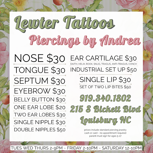 Explore realism tattoo ideas, creative tattoo ideas in Louisburg, available at Lewter Tattoos and Piercing