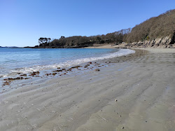 Plage du Dellec'in fotoğrafı düz bir kıyı şeridi ile birlikte