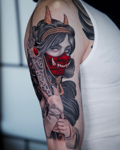 Explore eclipse tattoo ideas, creative tattoo ideas in Milford, available at Inkhouse 203