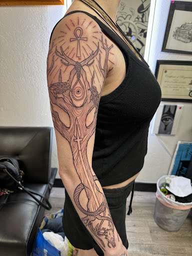 Explore brother sister tattoo ideas, creative tattoo ideas in Chatsworth, available at Old English Tattoo Studio
