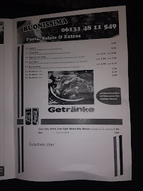 Pizzeria All'angolo à Mainz menu