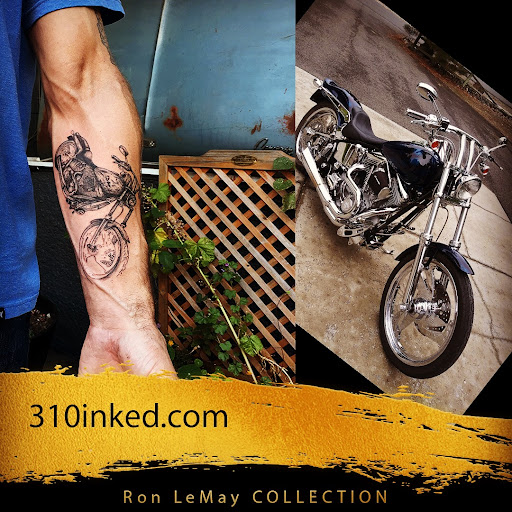 Explore women's leg tattoo ideas, creative tattoo ideas in Spokane, available at Ron LeMay Tattoo