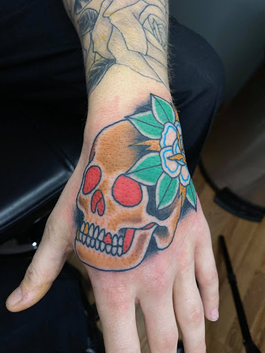 Explore unalome tattoo ideas, creative tattoo ideas in Lake Villa, available at Eternal Tiger Tattoo