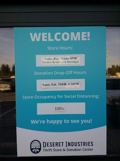 Thrift Store «Deseret Industries Thrift Store», reviews and photos, 17935 Aurora Ave N, Shoreline, WA 98133, USA