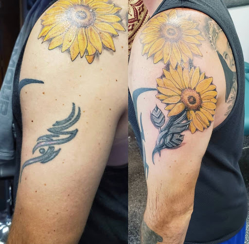 Explore catfish tattoo ideas, creative tattoo ideas in Kenosha, available at Kenosha Tattoo Company