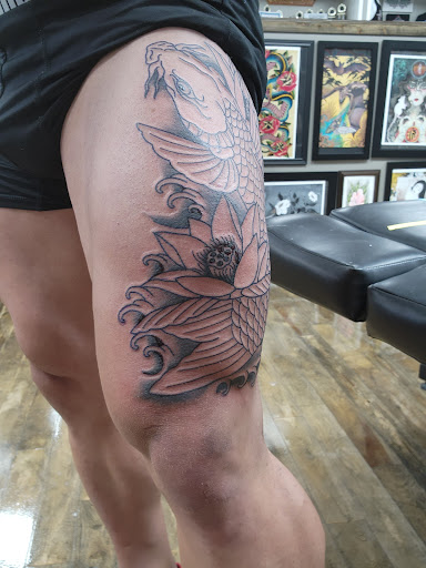 Explore skyline tattoo ideas, creative tattoo ideas in Springfield, available at Newage Tattoos and Body Piercings