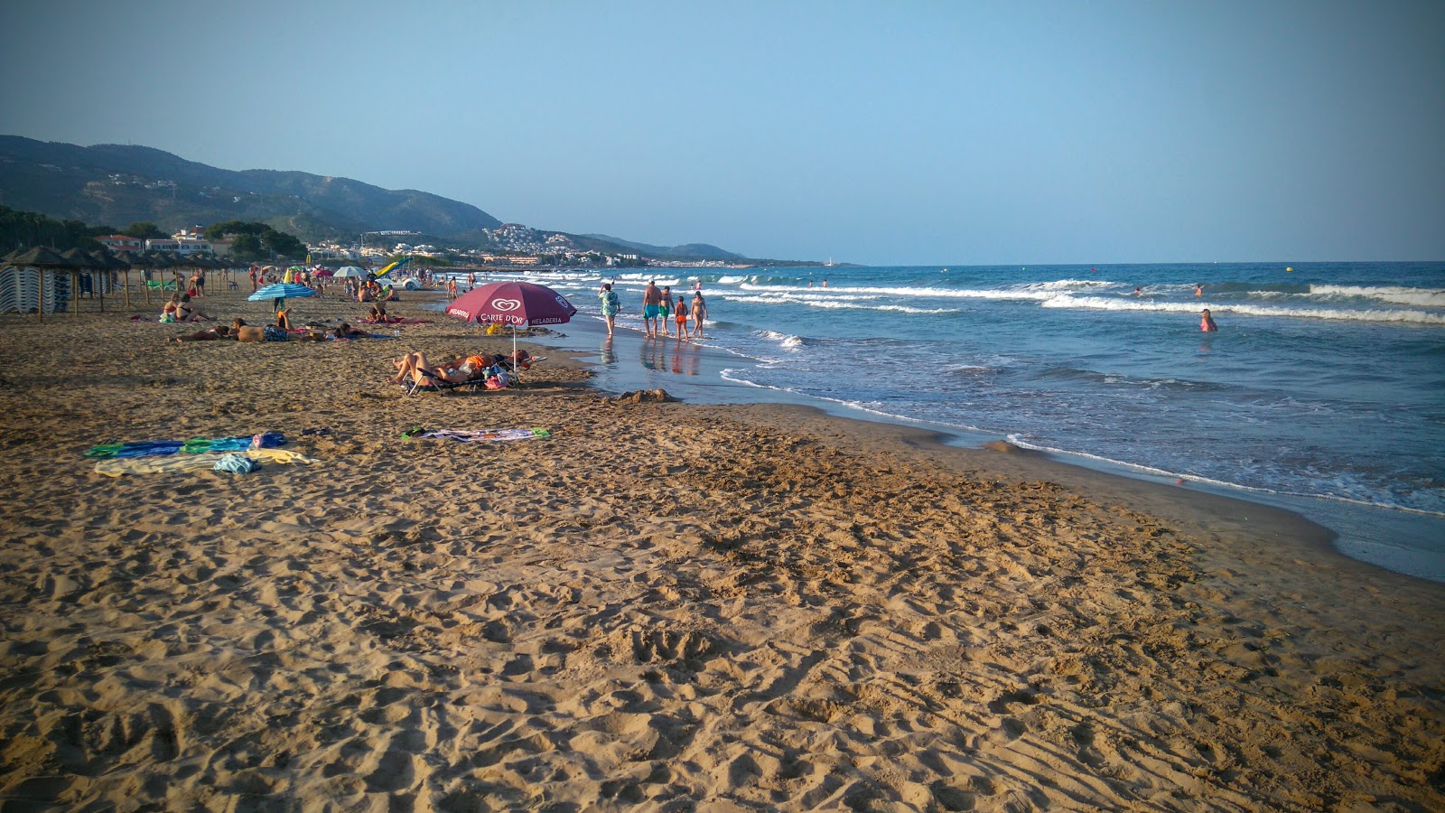 Fotografija Rimska plaža z visok stopnjo čistoče
