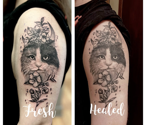 Explore tomahawk tattoo ideas, creative tattoo ideas in Menomonie, available at Blue Dragon Tattoo
