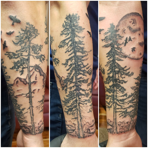 Explore name tattoo ideas for men, creative tattoo ideas in Salem, available at Body Graphix Tattoo Studio