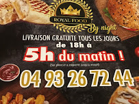 Menu du ROYAL FOOD by night à Nice