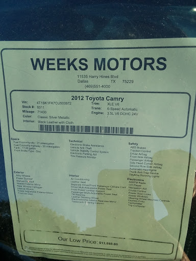 Car Dealer «Broadway Auto Group», reviews and photos, 10501 Harry Hines Blvd, Dallas, TX 75220, USA