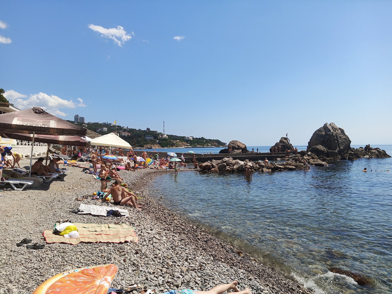 Naryshkinsky beach'in fotoğrafı çok temiz temizlik seviyesi ile