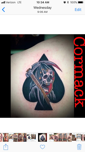 Explore white ink tattoo ideas, creative tattoo ideas in Twentynine Palms, available at Hilltop Tattoo Company