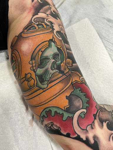 Explore triquetra tattoo ideas, creative tattoo ideas in Auburn, available at Lighthouse Tattoo Club