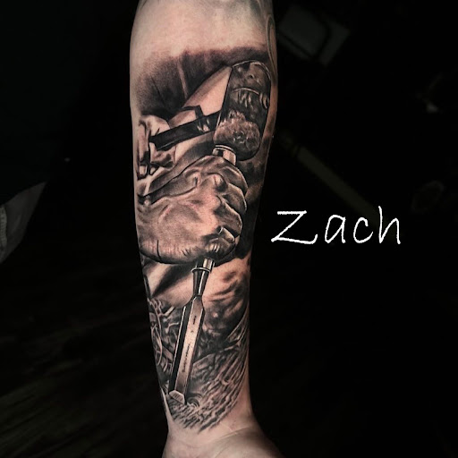 Explore palm tree tattoo ideas, creative tattoo ideas in Sanford, available at Venom Ink Tattoo