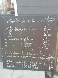 Restaurant de fruits de mer Chez P'tit Louis à La Guérinière (la carte)