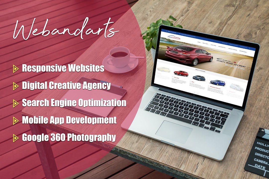 Webandarts - Website Design & development, Mobile Application, SEO, SMM, Digital Marketing, Google 360 degree - Pondicherry, India