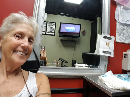 Explore calcifer tattoo ideas, creative tattoo ideas in Marietta, available at Sink or Swim Studio and Gallery