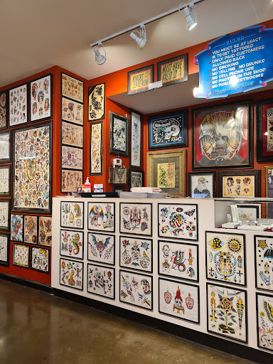 Explore mothman tattoo ideas, creative tattoo ideas in Washington, available at Jinx Proof Tattoos