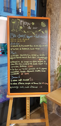 Restaurant végétalien Prana restaurant à Lyon - menu / carte