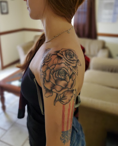 Explore manatee tattoo ideas, creative tattoo ideas in Stamford, available at KE Tattoo Studio