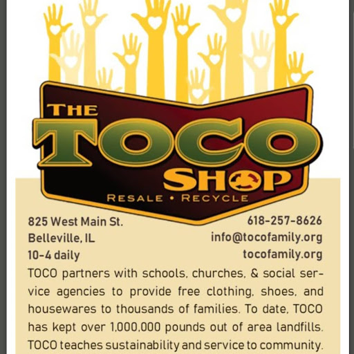 Thrift Store «TOCO Shop», reviews and photos, 825 W Main St, Belleville, IL 62220, USA