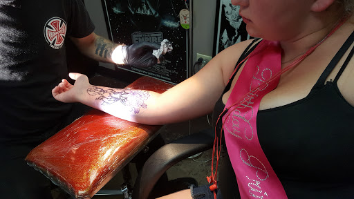 Explore tattoo wedding ideas, creative tattoo ideas in Dayton, available at Blue Byrd Tattoo