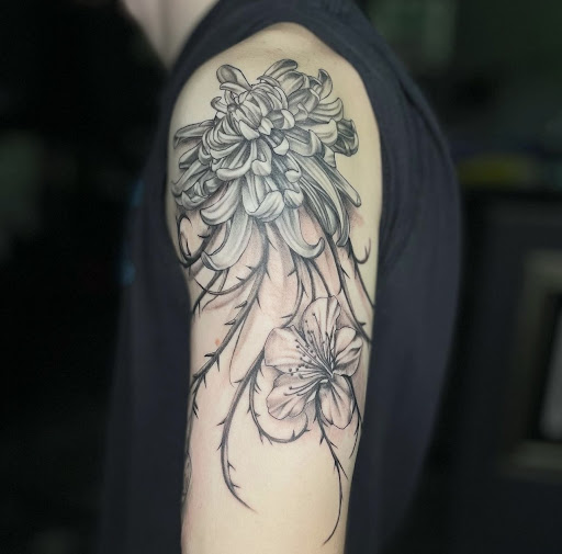 Explore hispanic tattoo ideas, creative tattoo ideas in Peoria, available at Modern Ink Tattoo