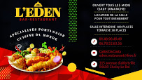 Menu / carte de Bar Restaurant L'Eden à Choisy-le-Roi