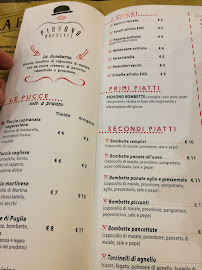 Restaurant Piovono Bombette à Brescia (la carte)