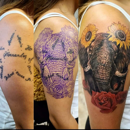 Explore blessed tattoo ideas for guys, creative tattoo ideas in Kenosha, available at Kenosha Tattoo Company