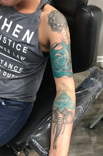 Explore mother daughter tattoo idea, creative tattoo ideas in Crownsville, available at DreamWorks Tattoo LLC