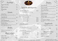 Restaurant La Racletterie à Toulon - menu / carte