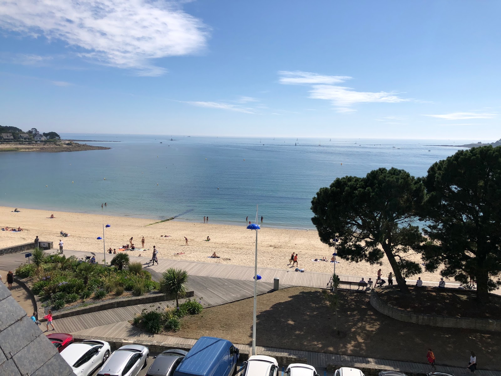 Photo de Plage Benodet avec rivage droit, long