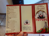Menu / carte de Pizzeria Popeye à Follonica