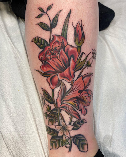 Explore rip sister tattoo ideas, creative tattoo ideas in Glenside, available at Iron Will Tattoo Club