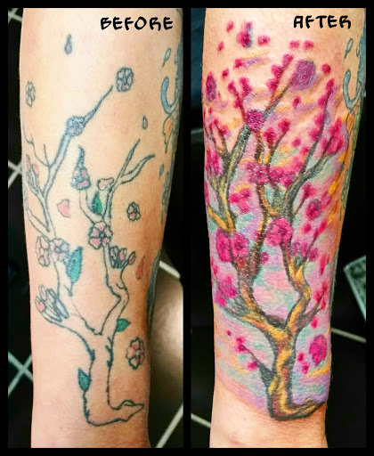 Explore tattoo cross ideas for men, creative tattoo ideas in Erie, available at EliKingInk