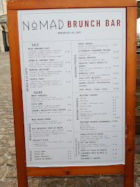 Restaurant brunch Nomad brunch bar à Bayonne (la carte)